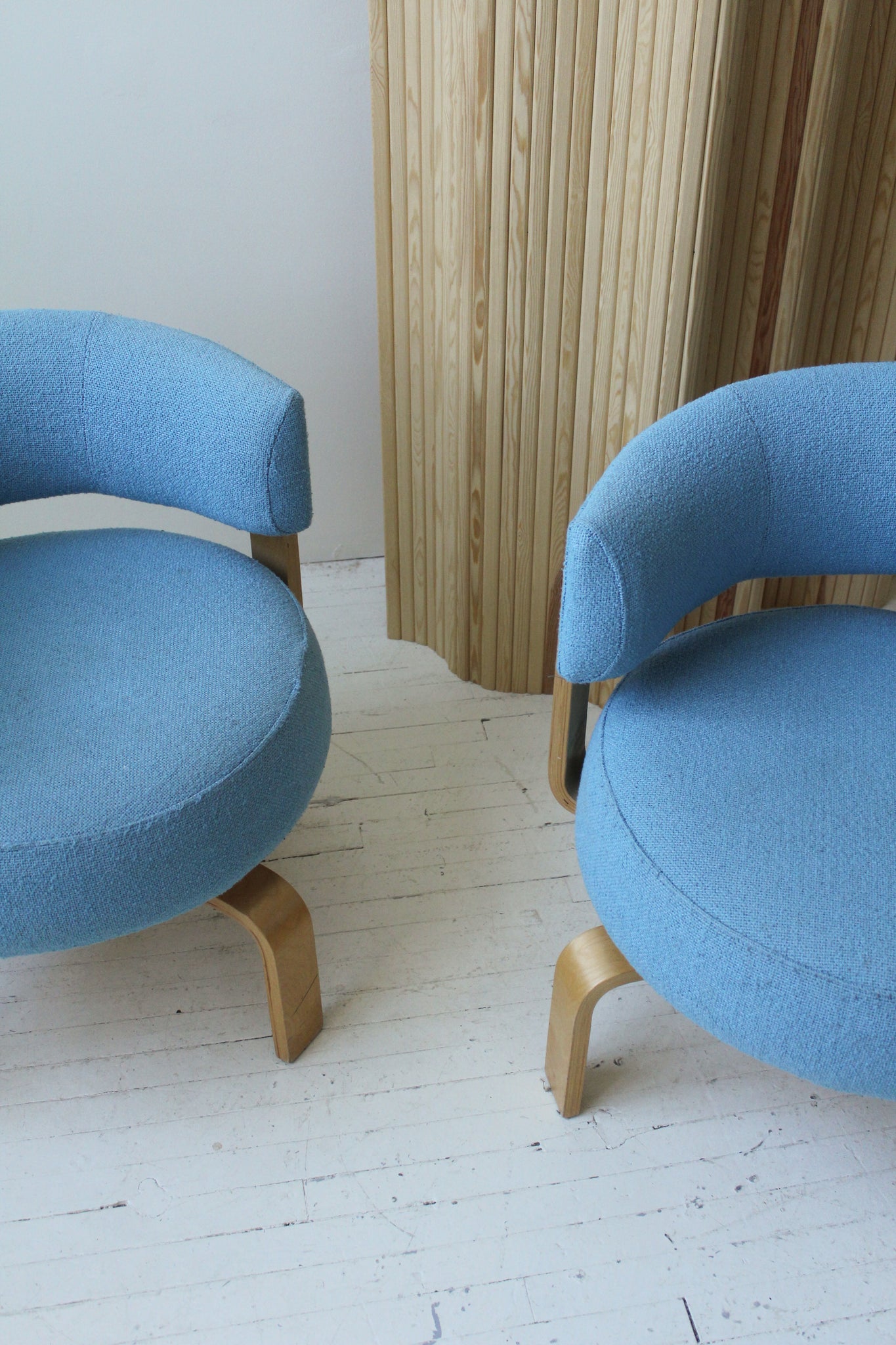 Vintage Ikea Swivel Arm Chairs