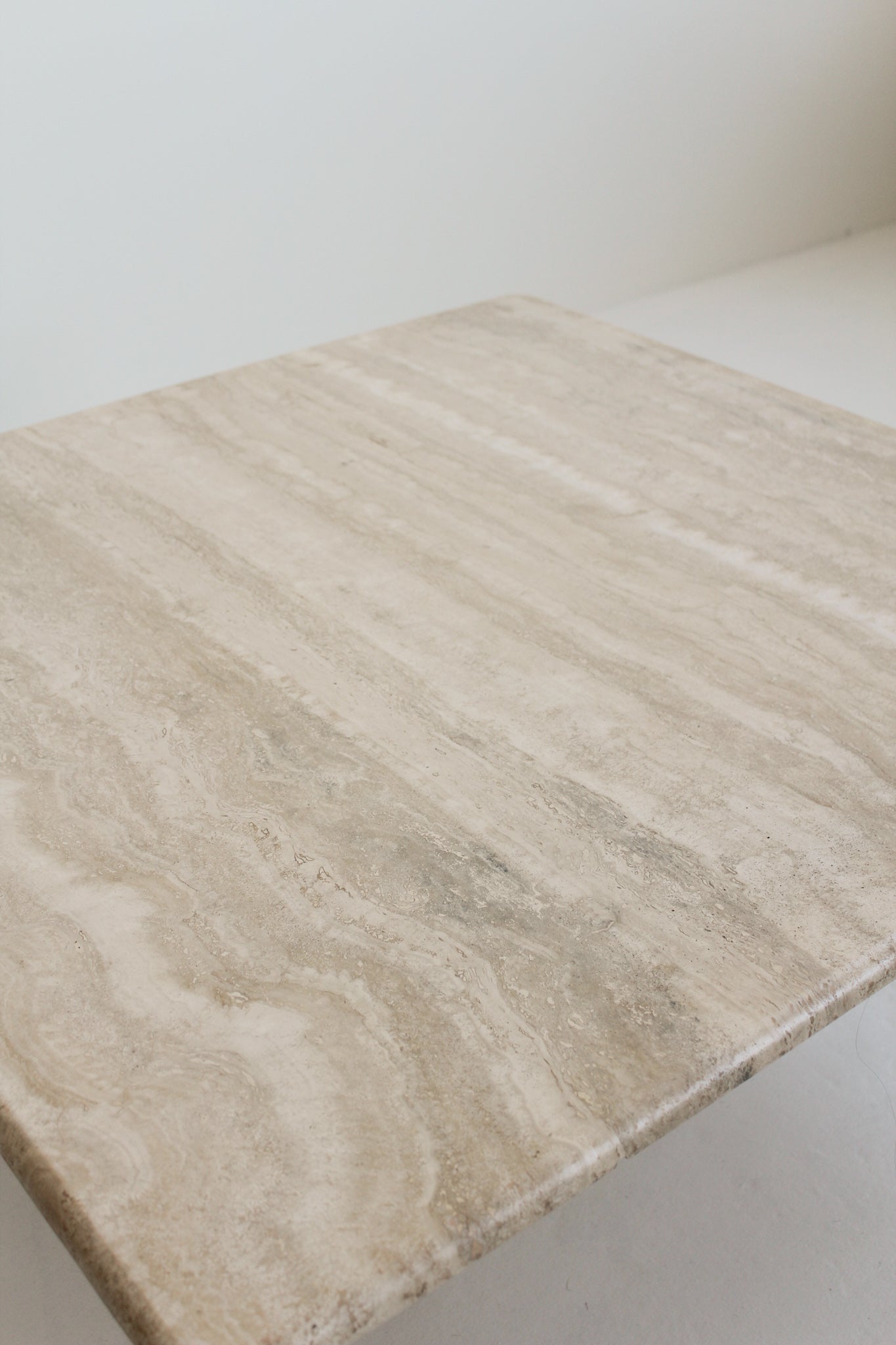 Italian Travertine Coffee Table