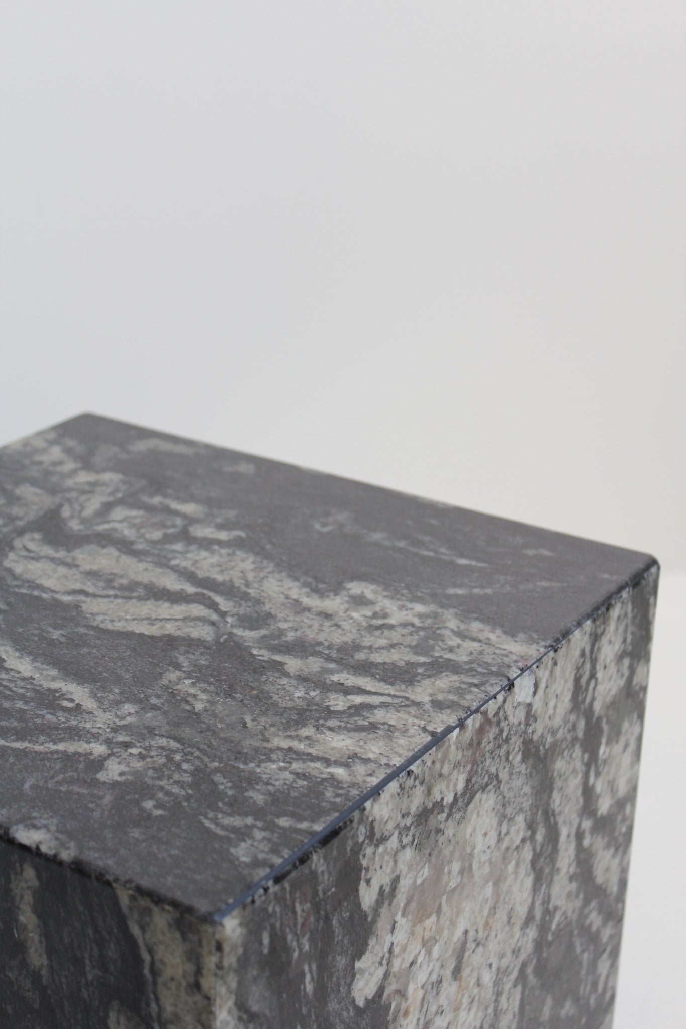 Blue Fantasy Cube Side Table