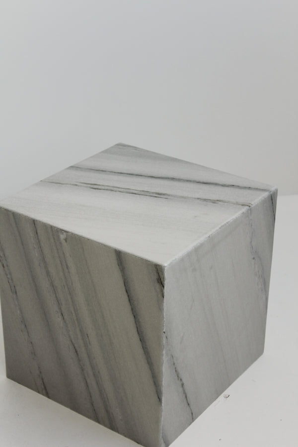 Acacia Cube Side Table