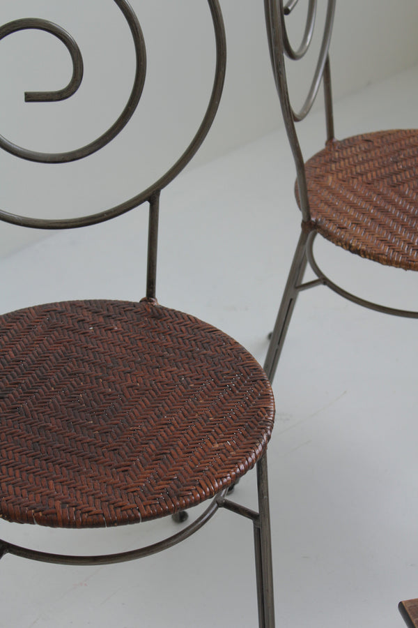 Sculptural Spiral Chairs