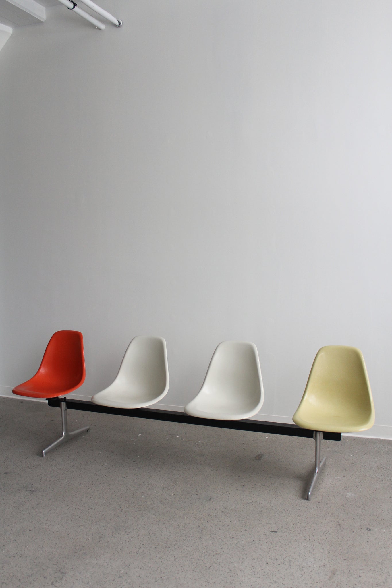 Tandem Bench by Charles and Ray Eames for Herman Miller