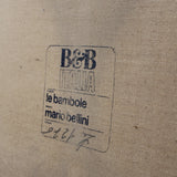 Causeuse Le Bambole par Mario Bellini pour B&B Italia