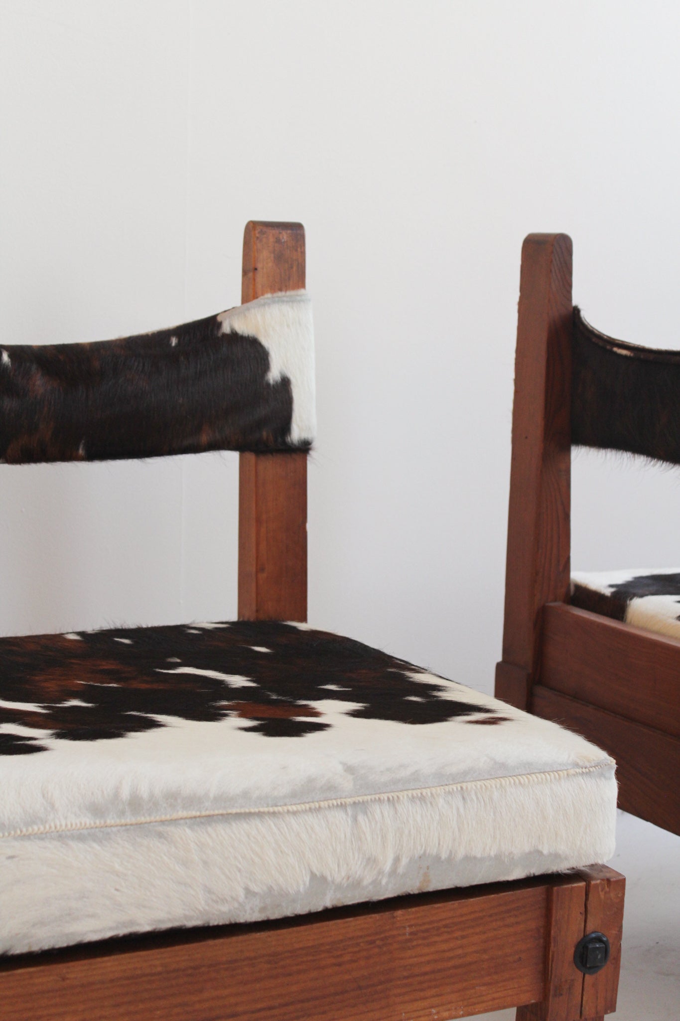 Cow Hide Accent Chairs