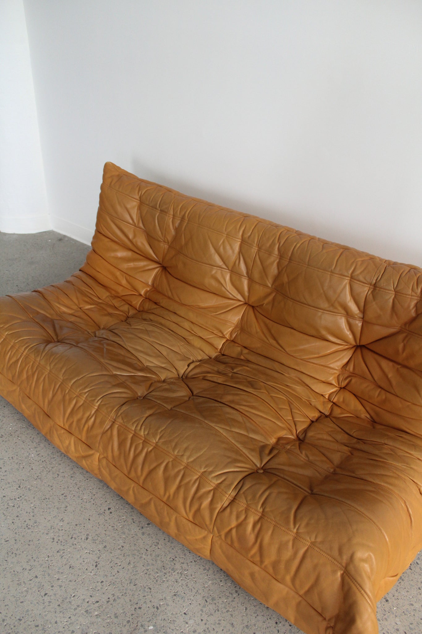 Three-seater Togo Sofa by Michel Ducaroy for Ligne Roset