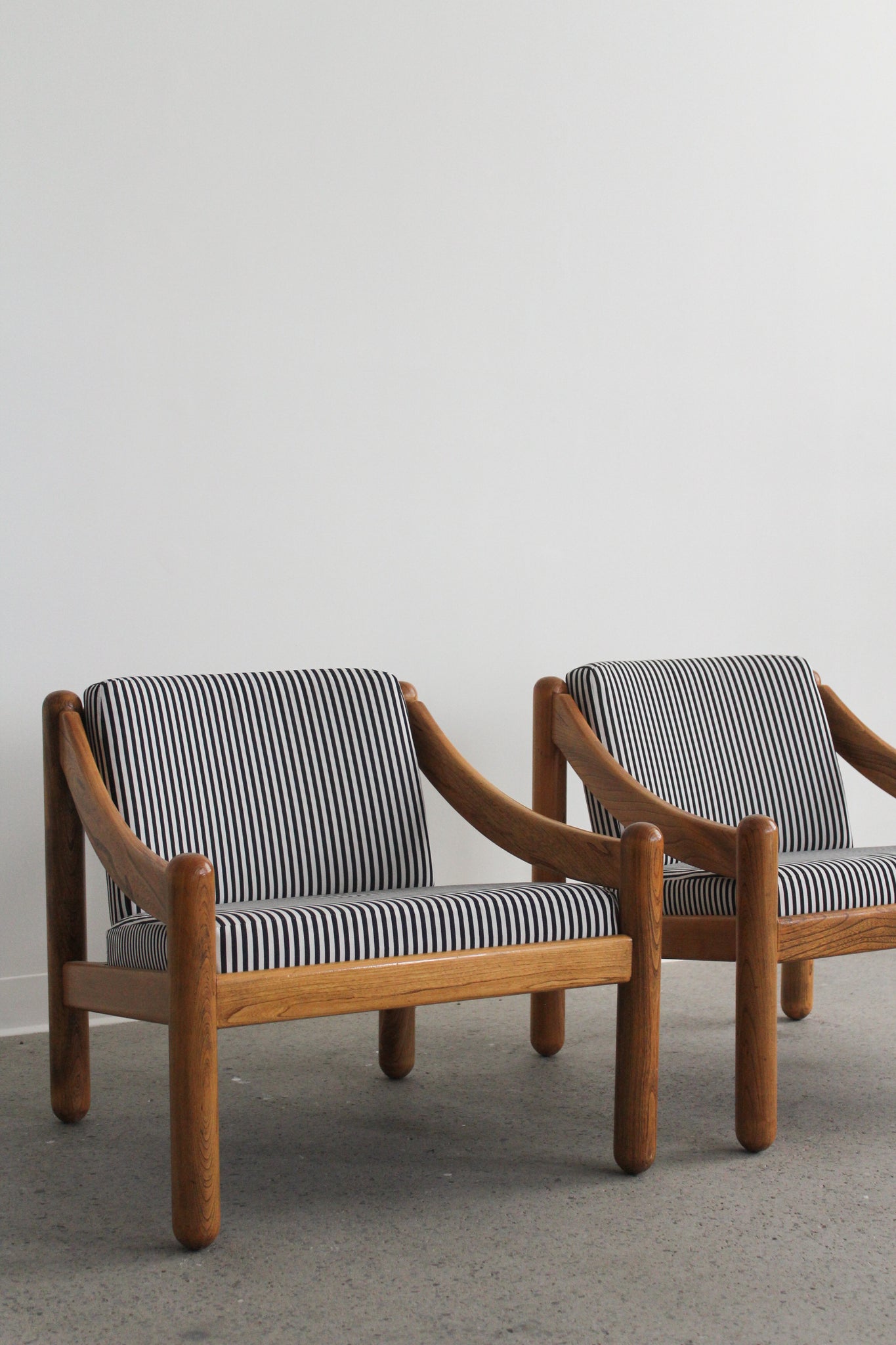 Carimate Lounge Chairs by Vico Magistretti for Cassina