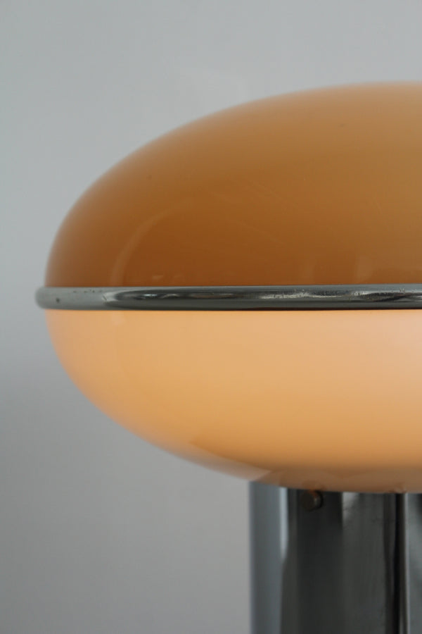 Chrome and Acrylic Table Lamp