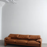 Canapé Maralunga trois places par Vico Magistretti pour Cassina