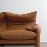 Canapé Maralunga trois places par Vico Magistretti pour Cassina