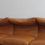 Canapé Maralunga trois places par Vico Magistretti pour Cassina