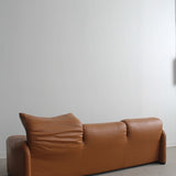 Canapé Maralunga trois places par Vico Magistretti pour Cassina