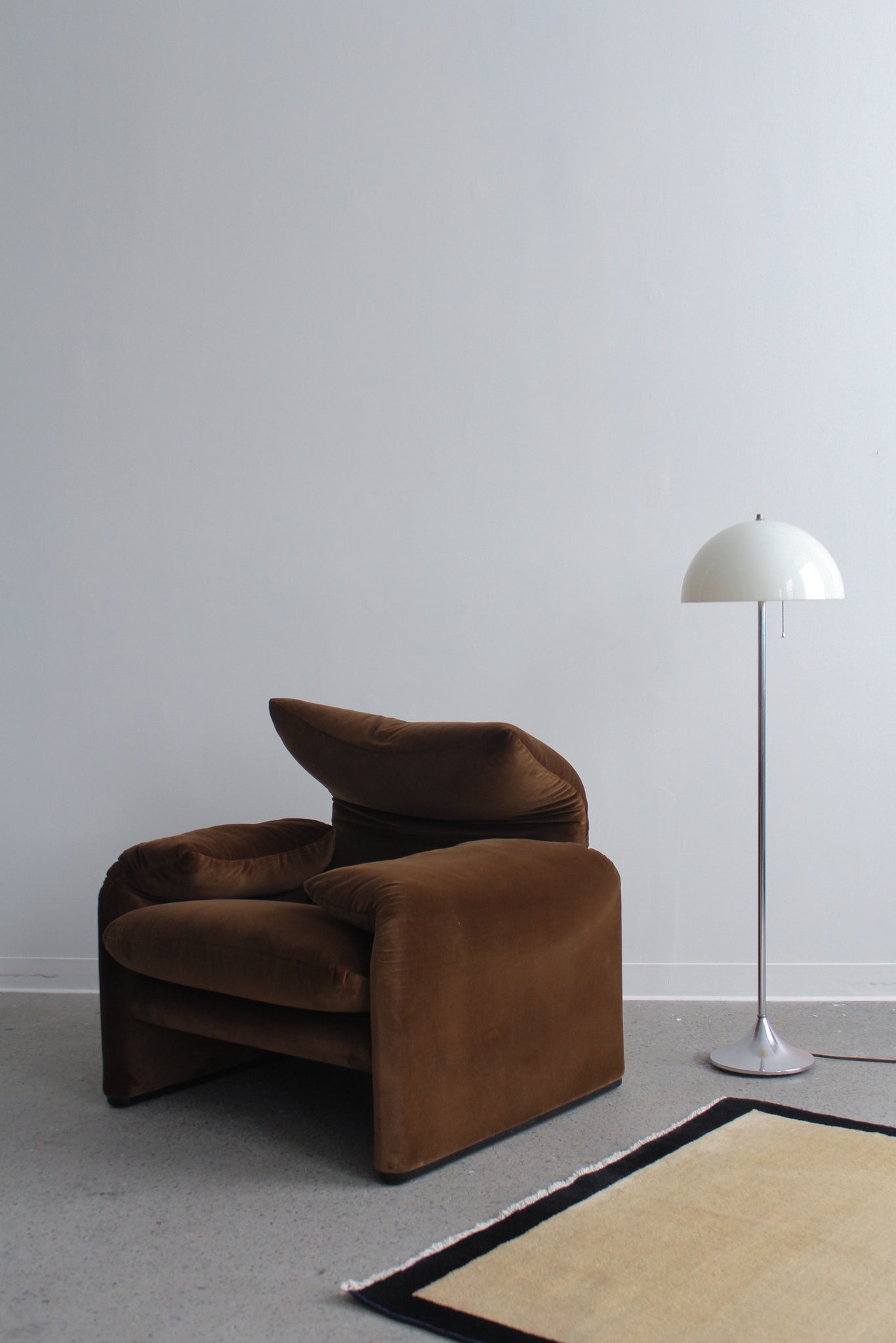 Maralunga Lounge Chair by Vico Magistretti for Cassina