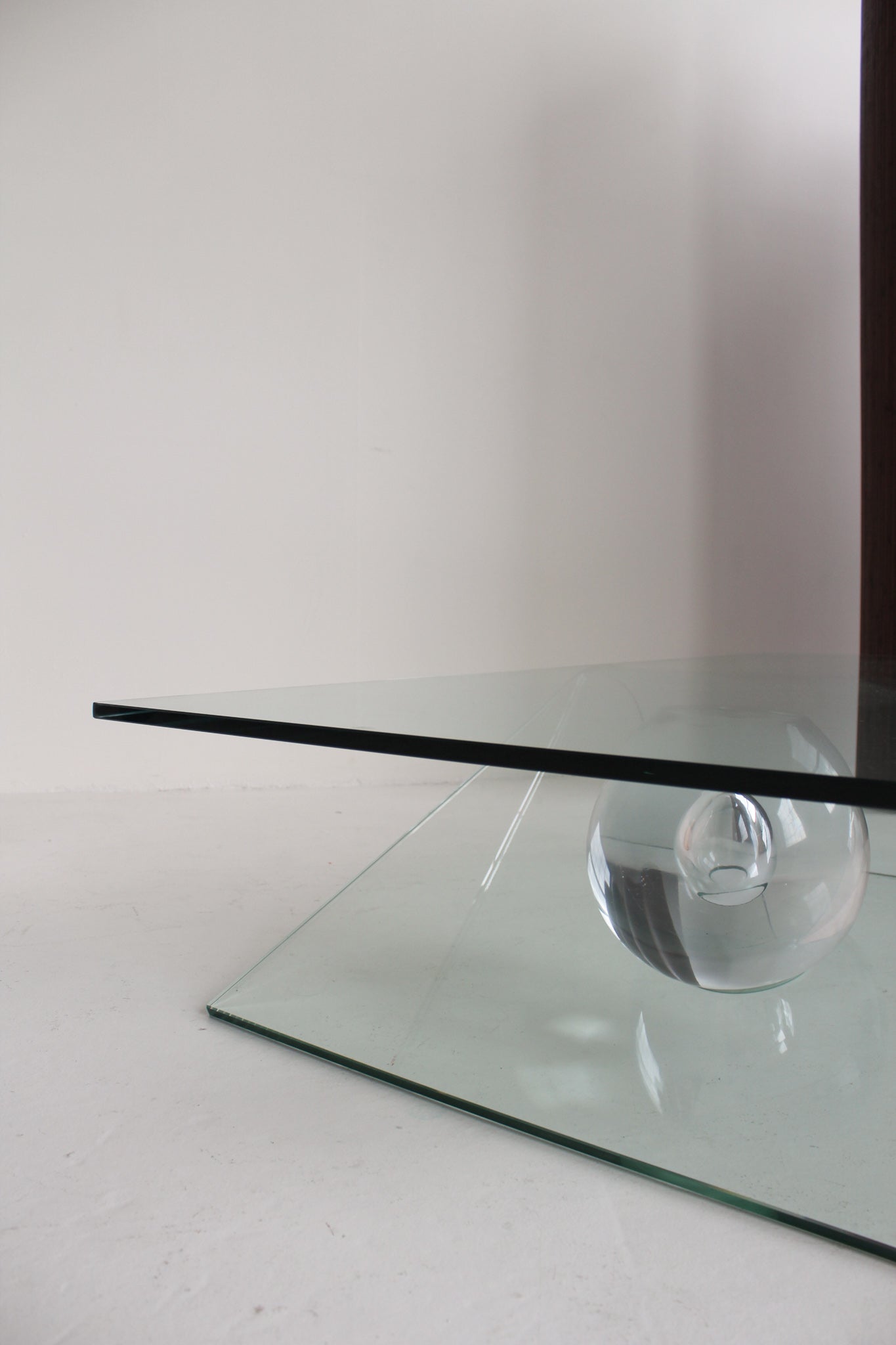 Roche Bobois Glass Sphere Coffee Table