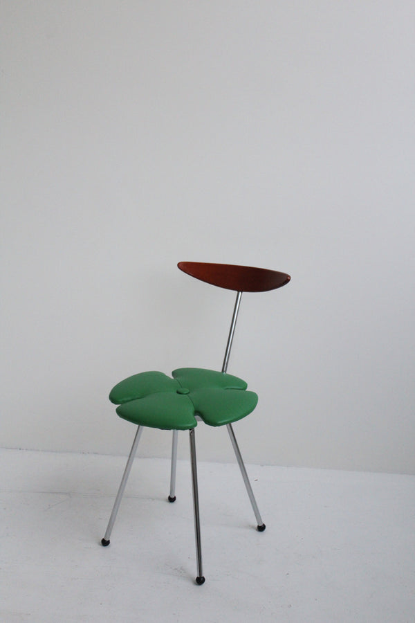 Green Effezeta Clover Leaf Chairs