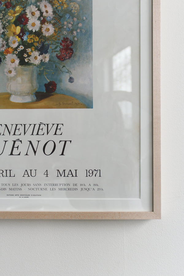 Framed Print - Geneviève Guenot, Galerie Cardo-Matignon, 1971