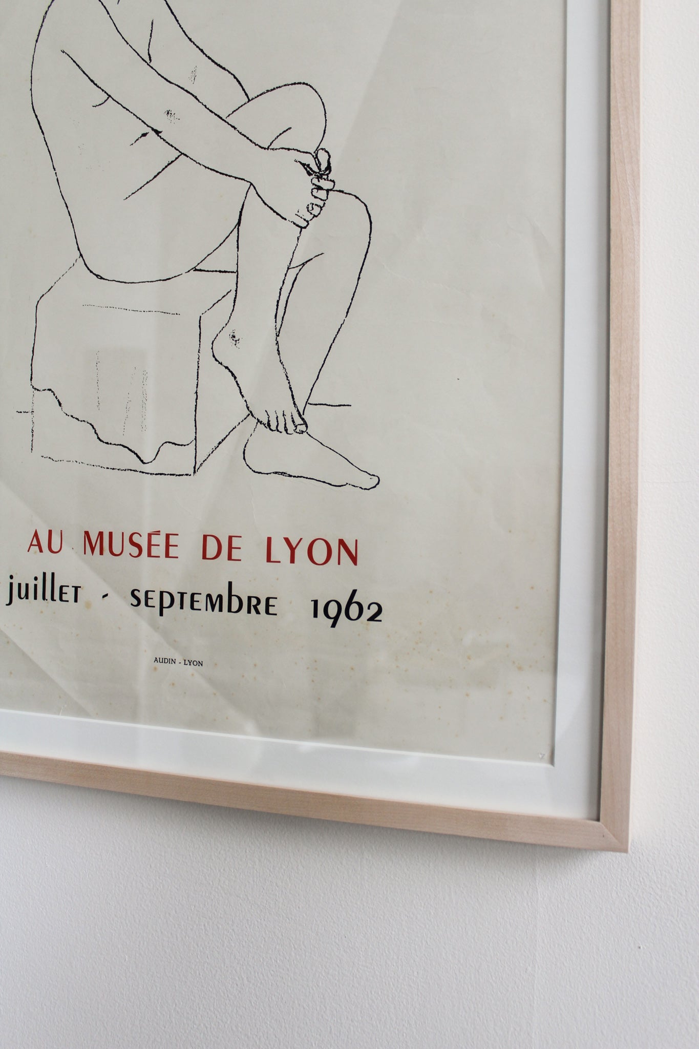 Framed Print - Marcel Gimond, Musée de Lyon, 1962