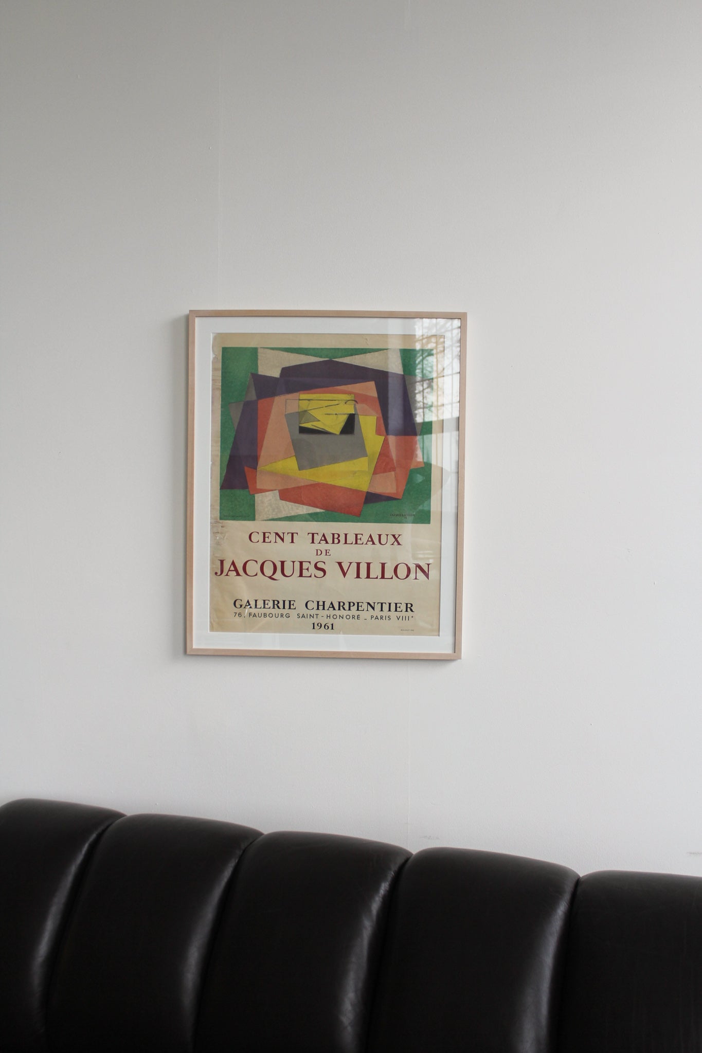 Framed Print - Jacques Villon, Galerie Charpentier, 1961