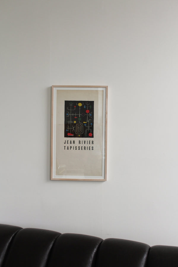 Framed Print - Jean Rivier, Tapisseries