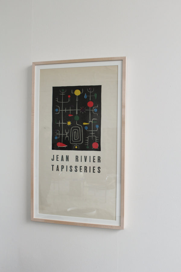 Framed Print - Jean Rivier, Tapisseries