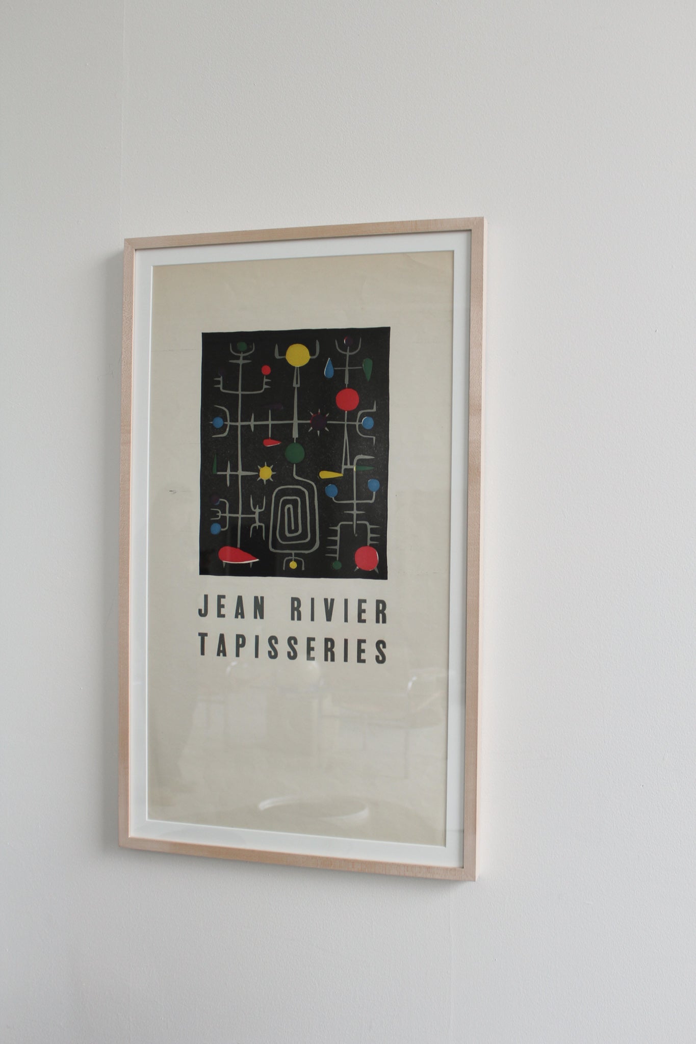 Framed Print - Jean Rivier, Tapisseries