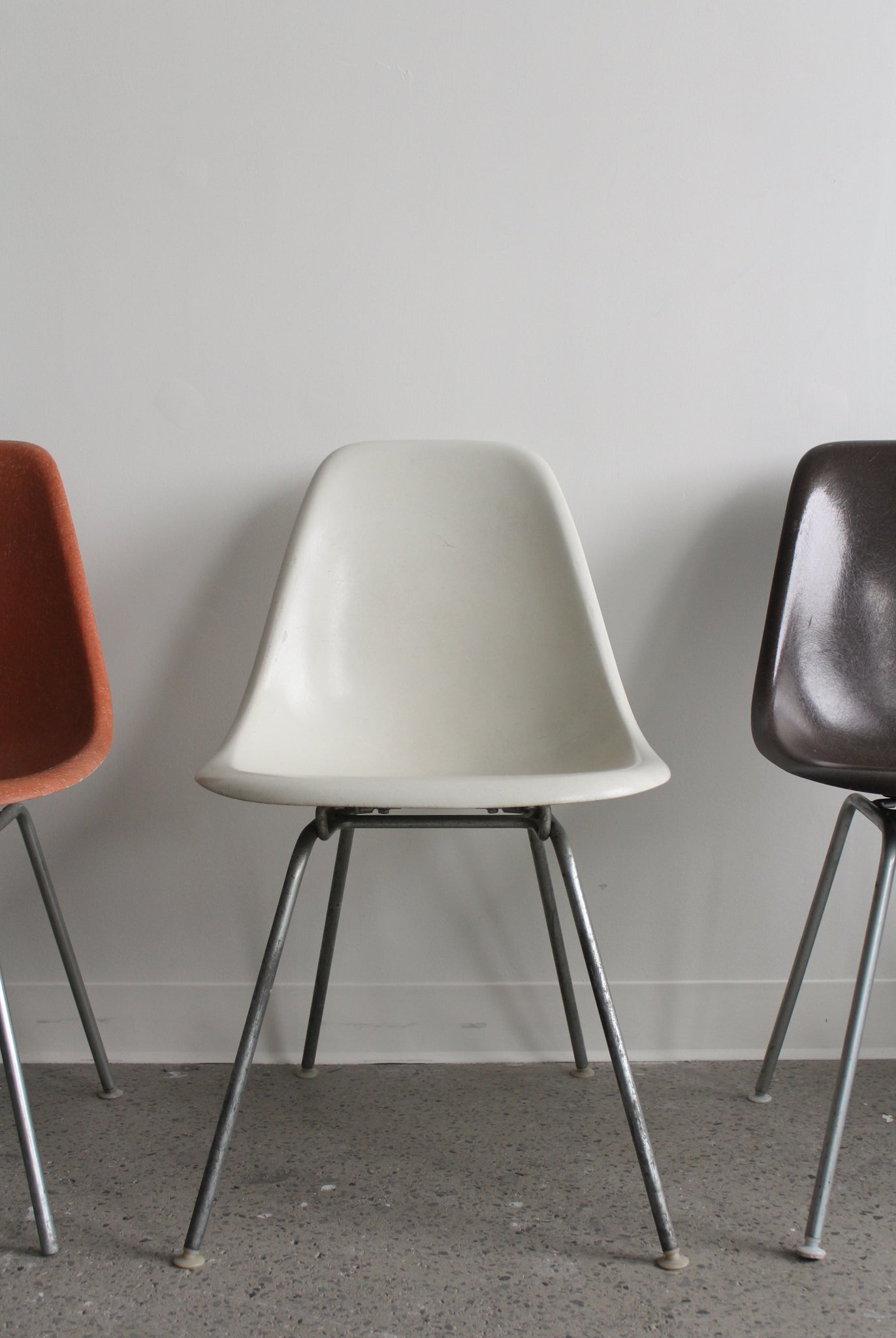 Eames Fibreglass DSX Chairs