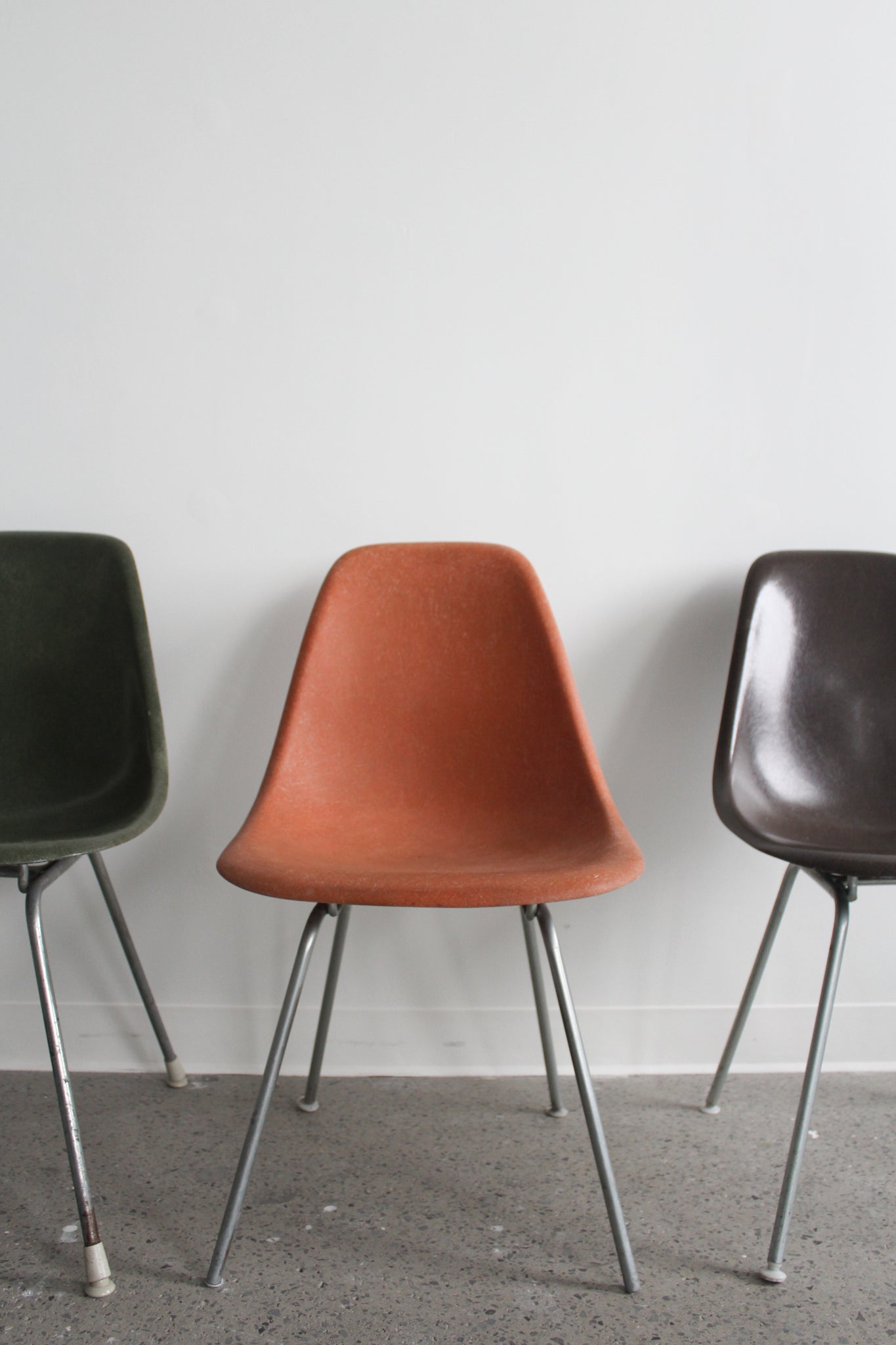 Eames Fibreglass DSX Chairs