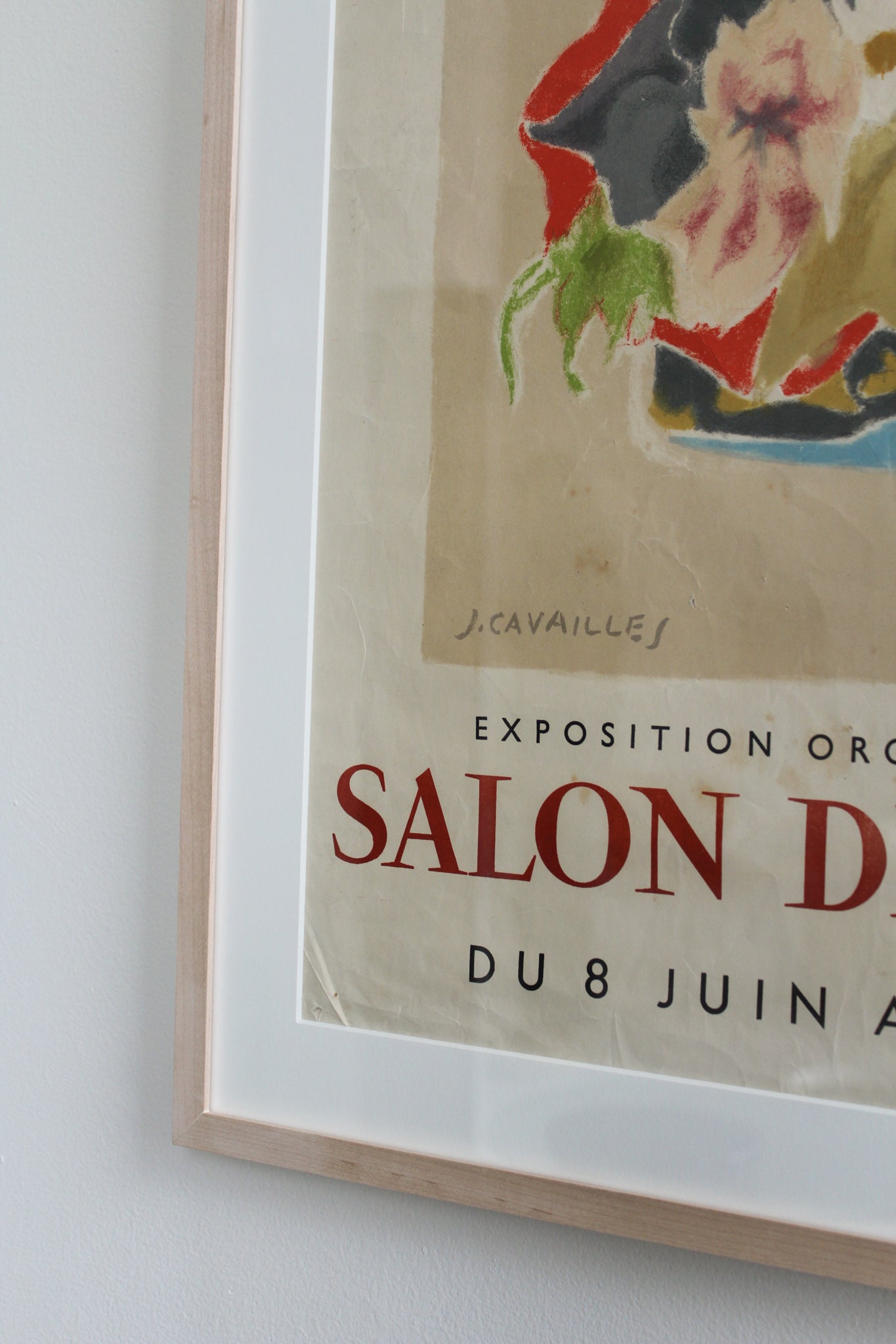 Framed Print - Jean Jules Louis Cavailles, Salon des Tuileries, 1960