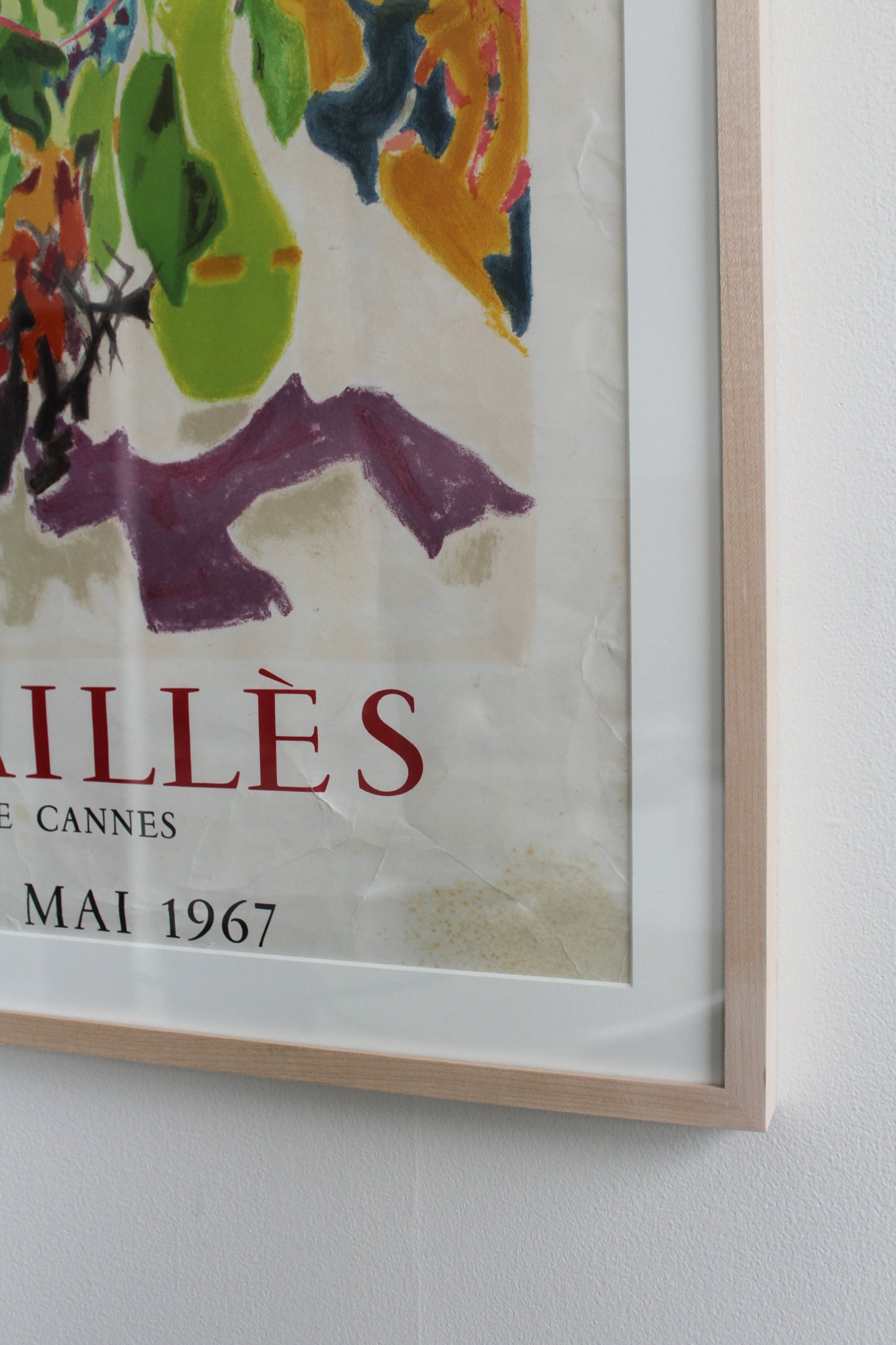 Framed Print - Jean Jules Louis Cavailles, Galerie Schmit, 1967