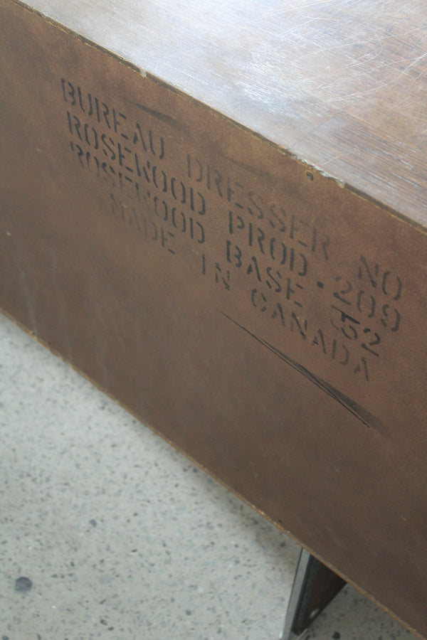 Rosewood Credenza by Henri Vallières