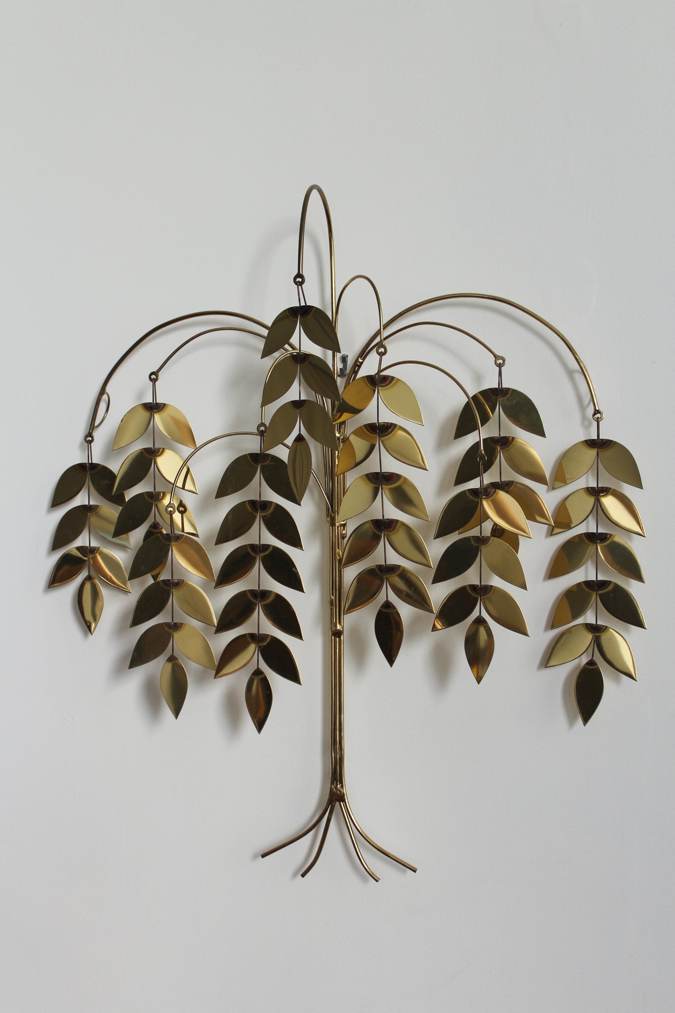 Brass Tree of Life Wall Sculpture