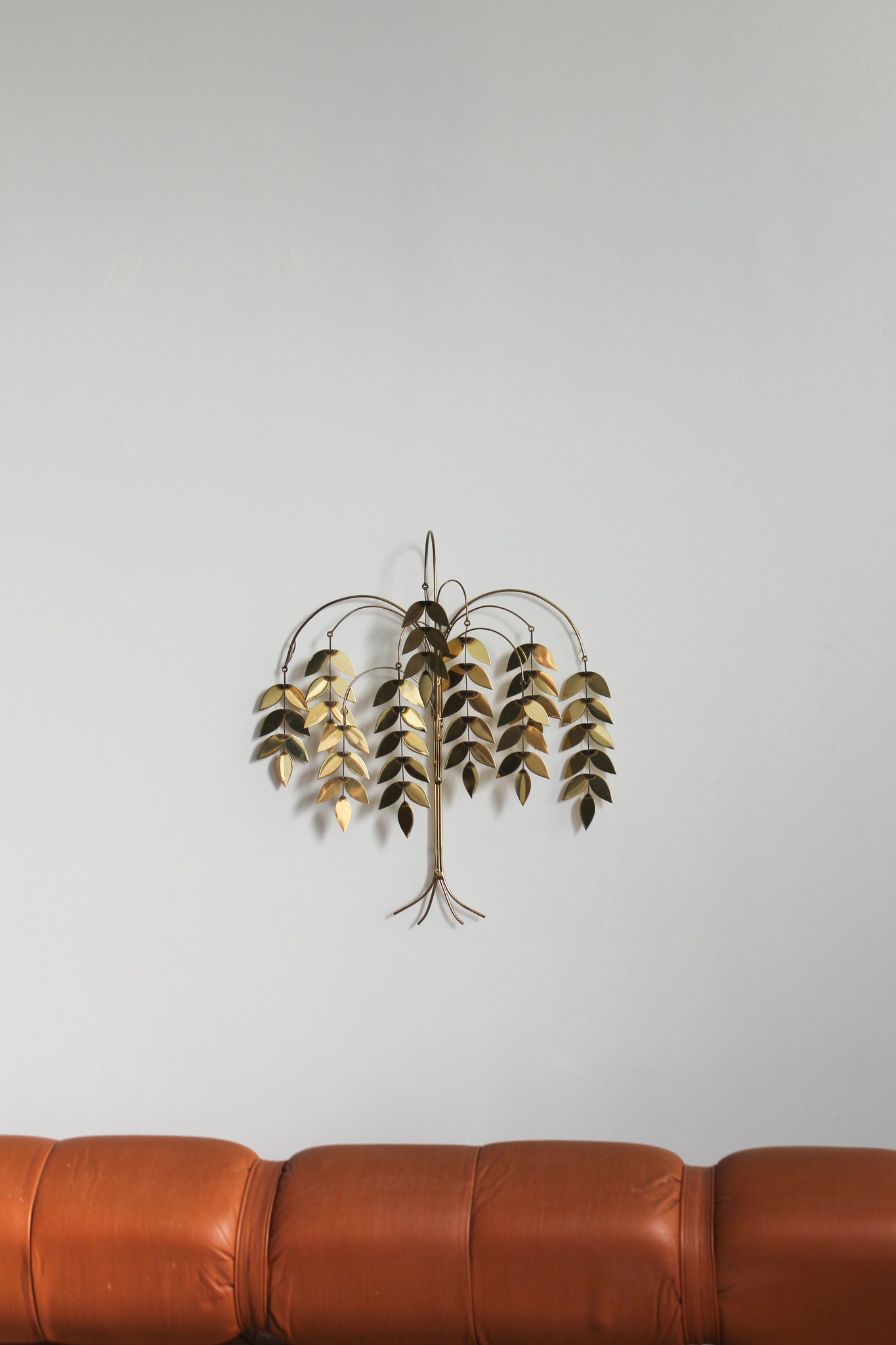 Brass Tree of Life Wall Sculpture