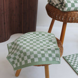 Quill Face Cloth Sage & Chalk by Baina