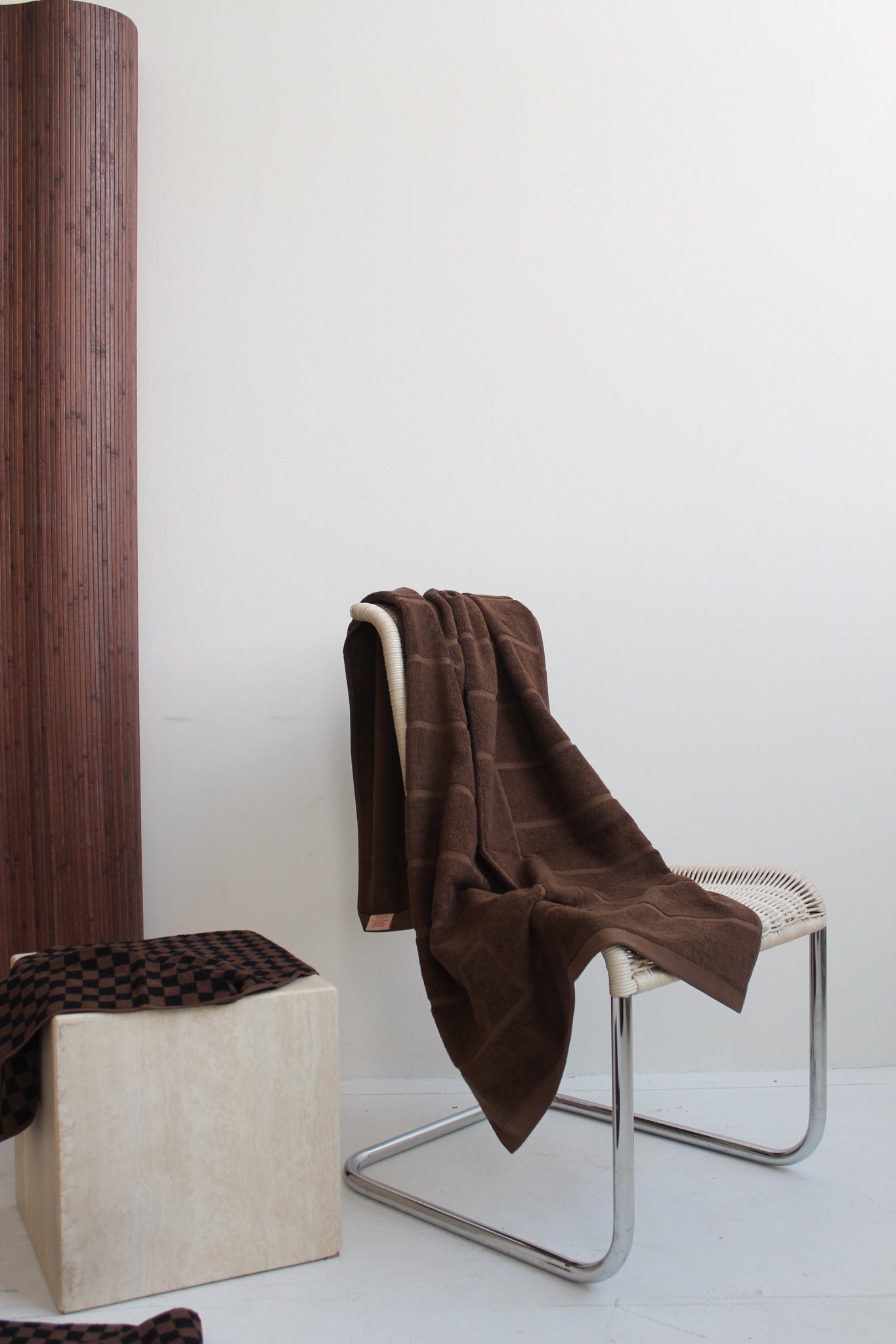 Greenwich Bath Towel in Tabac by Baina