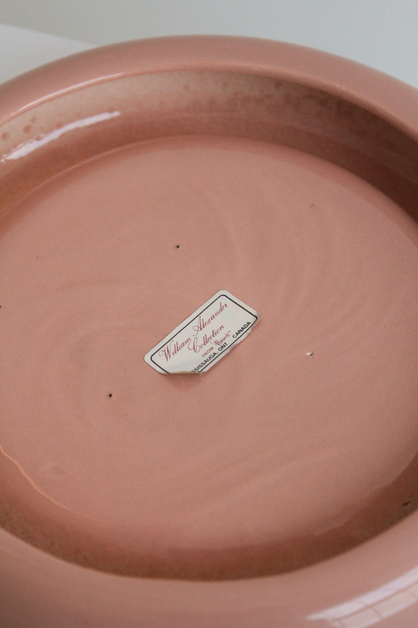 Pink Ceramic Cigar Ashtray