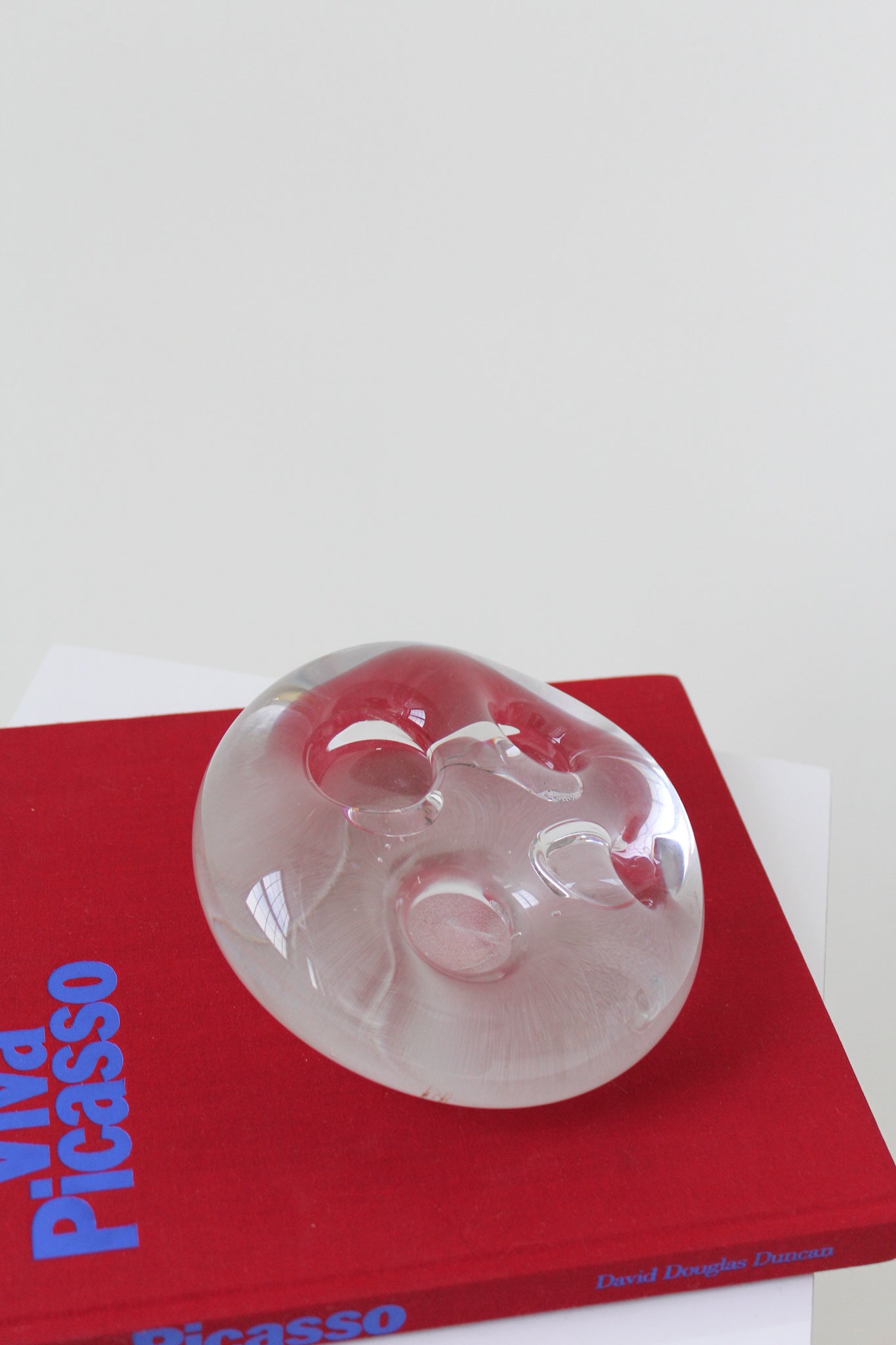 Sculptural Glass Paper Weight
