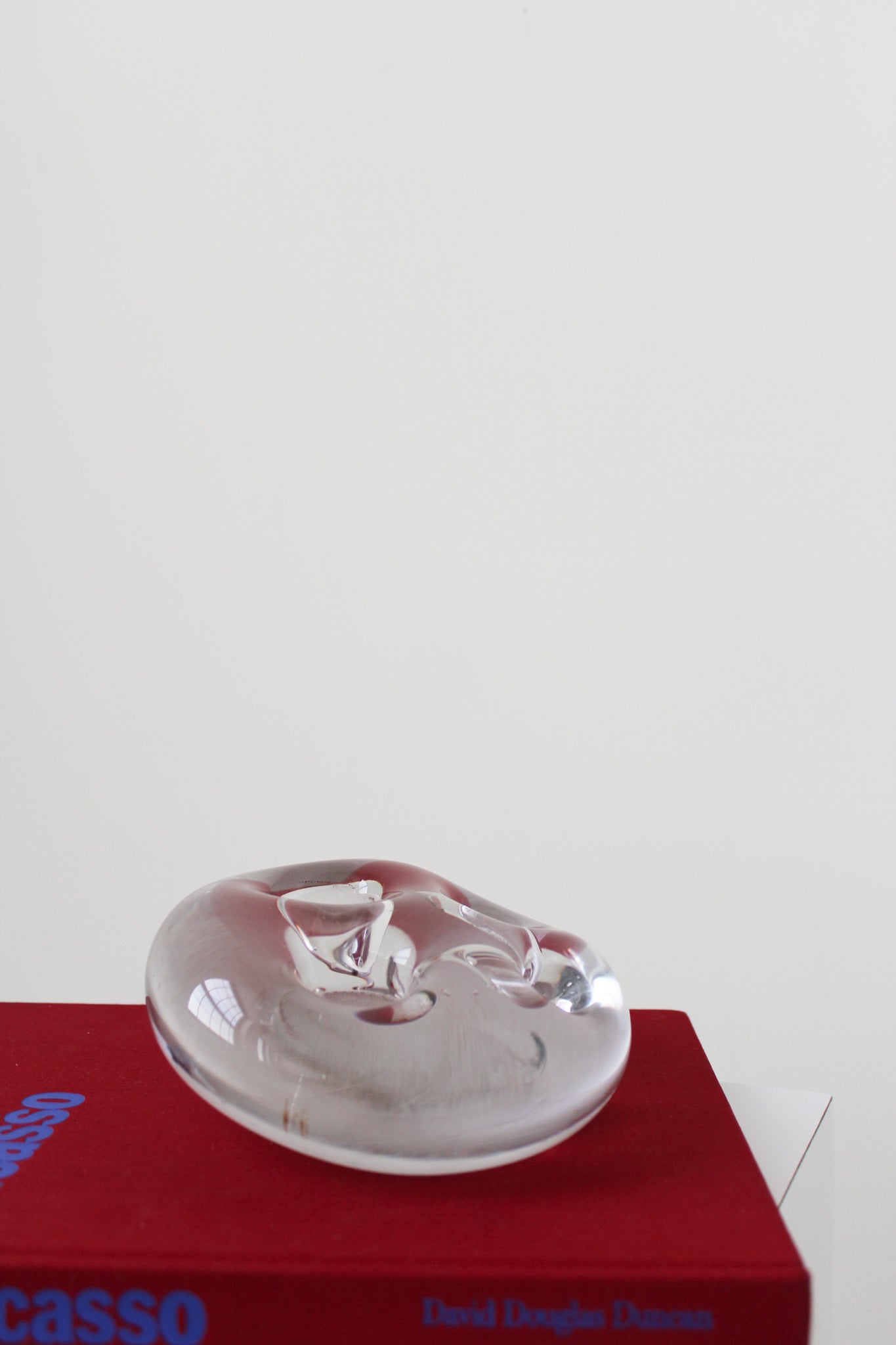 Sculptural Glass Paper Weight