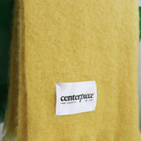 Jeté en mohair tournesol