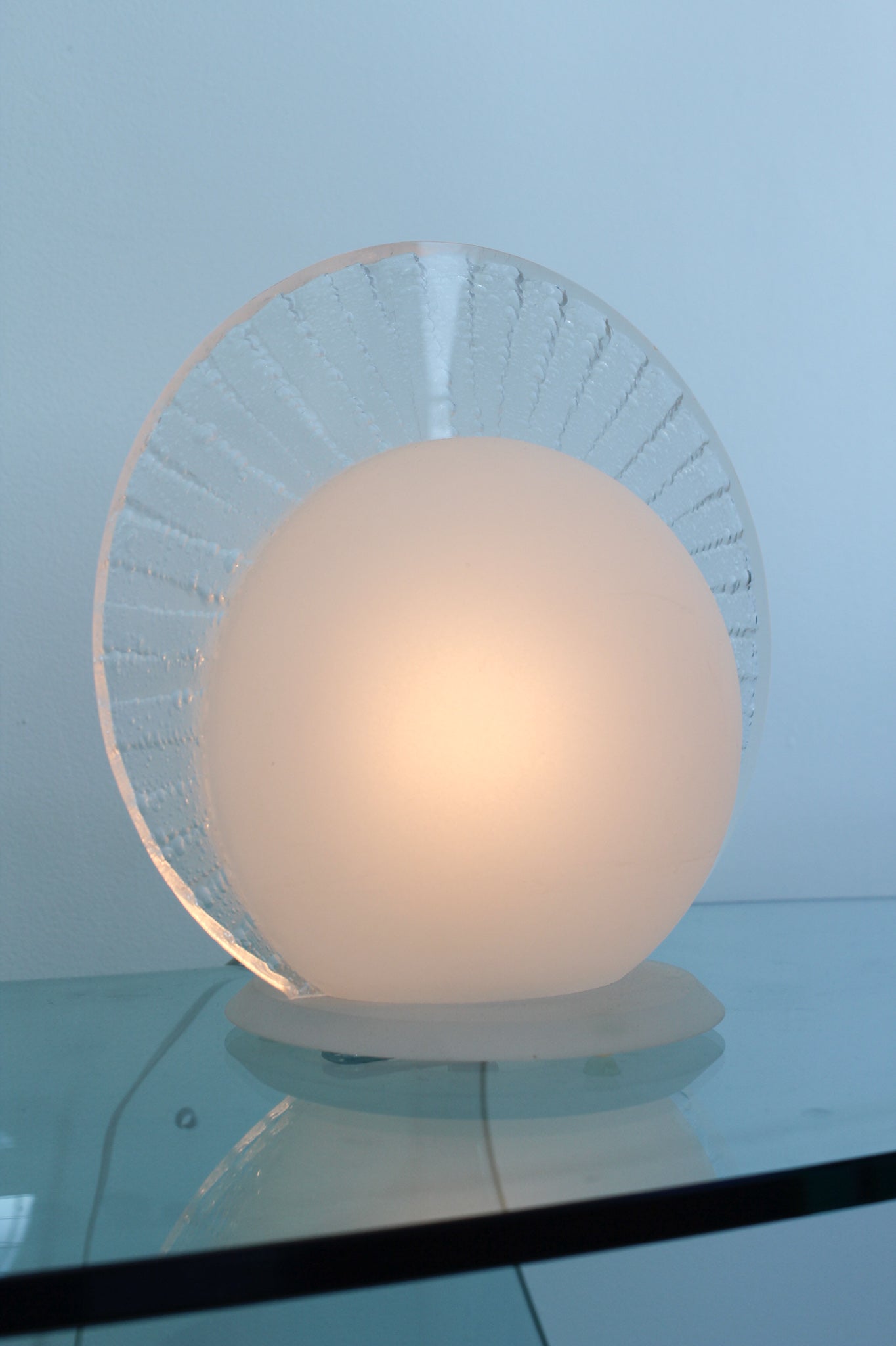 Scalloped Table Lamp