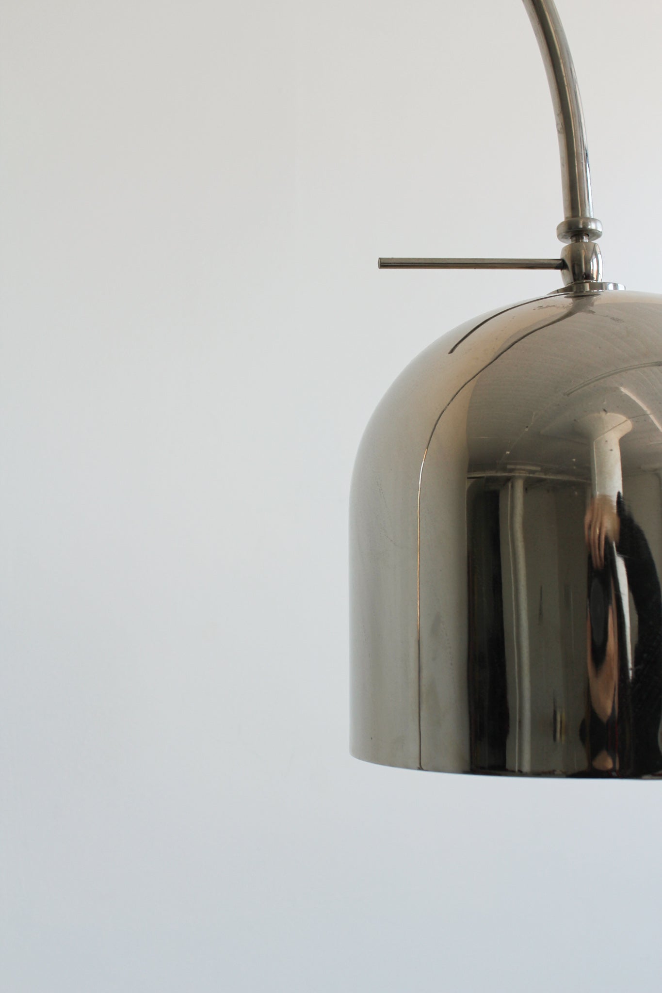 Chrome Arc Floor Lamp
