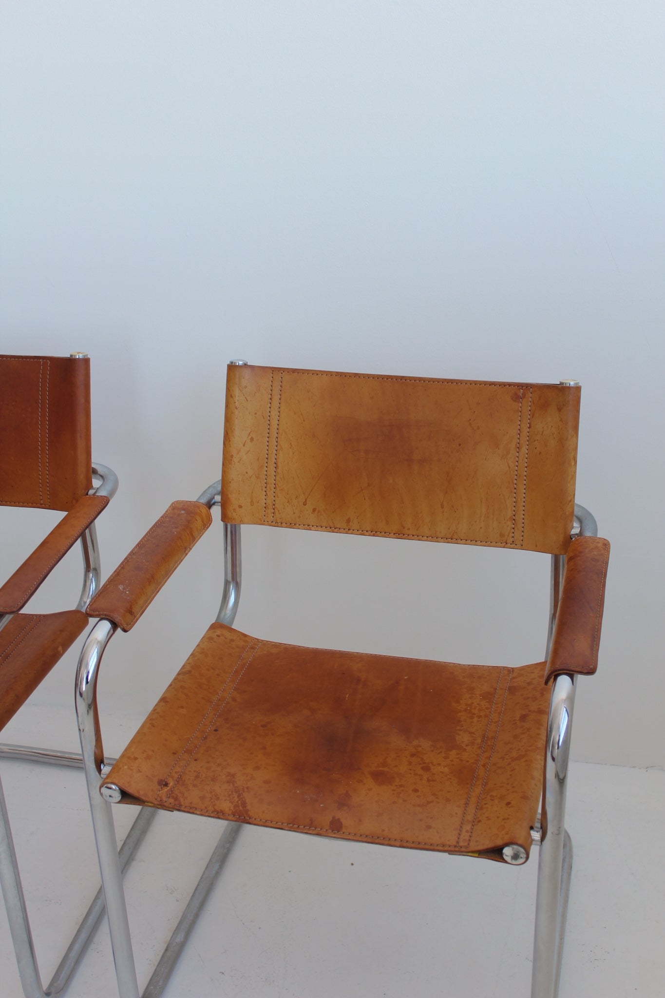 Model S33 armchairs by Mart Stam