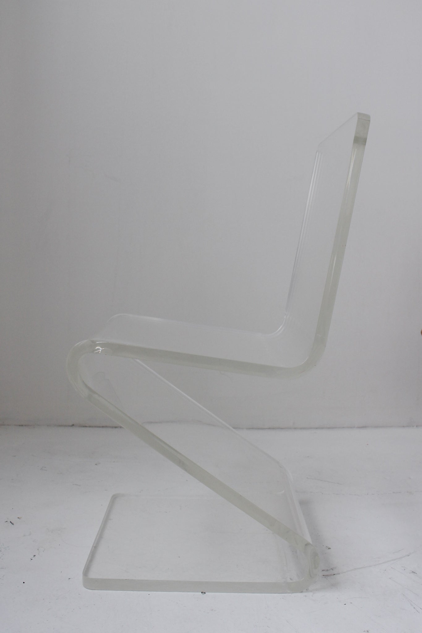 Lucite Z Chair