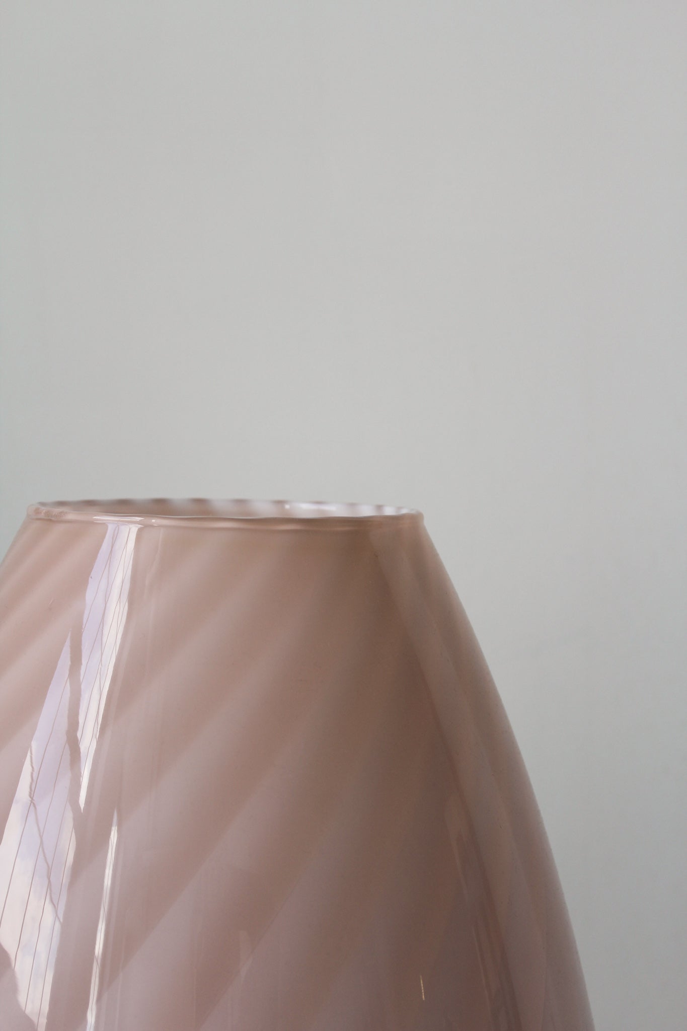Pink Murano Table Lamp