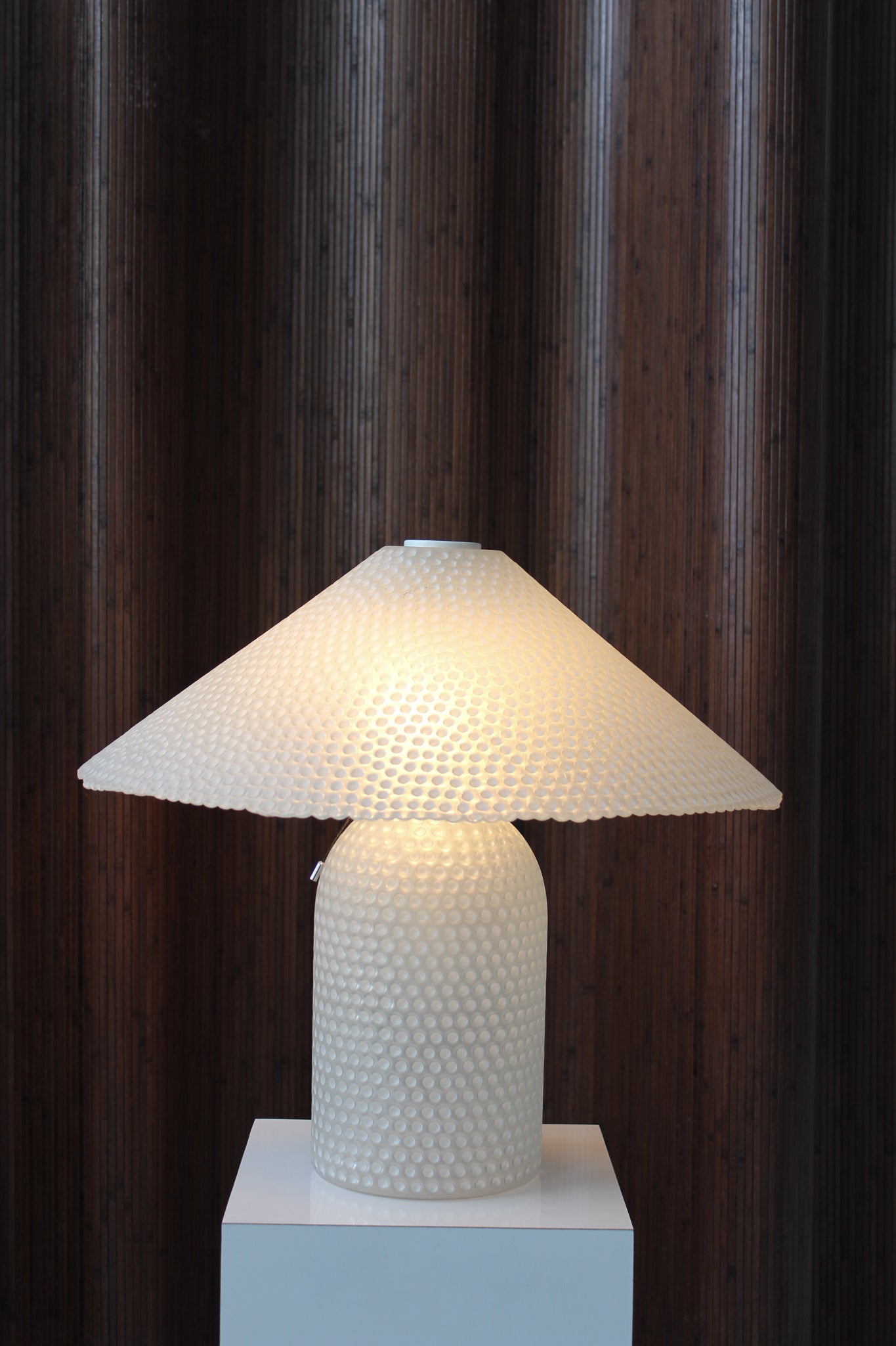 Dotted Glass Lamp