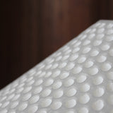 Lampe en verre à pois