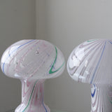 Lampes de table Murano à spirales