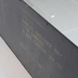 Commode en chrome par Henri Vallières