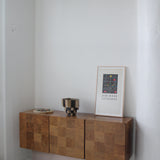 Crédence en ronce de noyer par Milo Baughman pour Thayer Coggin