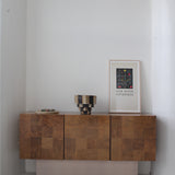 Crédence en ronce de noyer par Milo Baughman pour Thayer Coggin