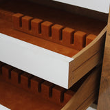 Crédence en ronce de noyer par Milo Baughman pour Thayer Coggin