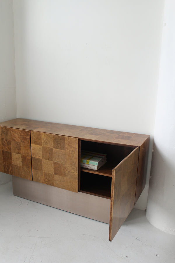 Burl Wood Credenza by Milo Baughman for Thayer Coggin